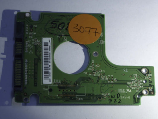 Western Digital WD5000BEVT-00ZAT0 2060-701572-002 REV A  PCB for Sale