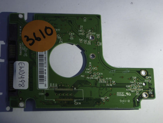 Western Digital WD5000BEVT-00ZAT0 2060-701572-002 REV A  PCB for Sale