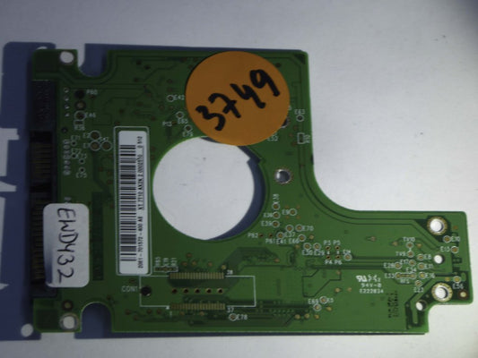 Western Digital WD5000BEVT-00ZAT0 2060-701572-002 REV A  PCB for Sale