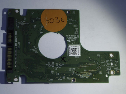 Western Digital WD5000BEVT-00ZAT0 2060-771933-000 REV P1  PCB for Sale