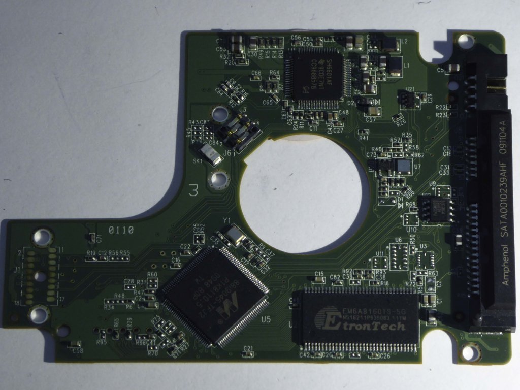 Western Digital WD5000BEVT-16A0RT0 2060-771672-004 REV A  PCB for Sale