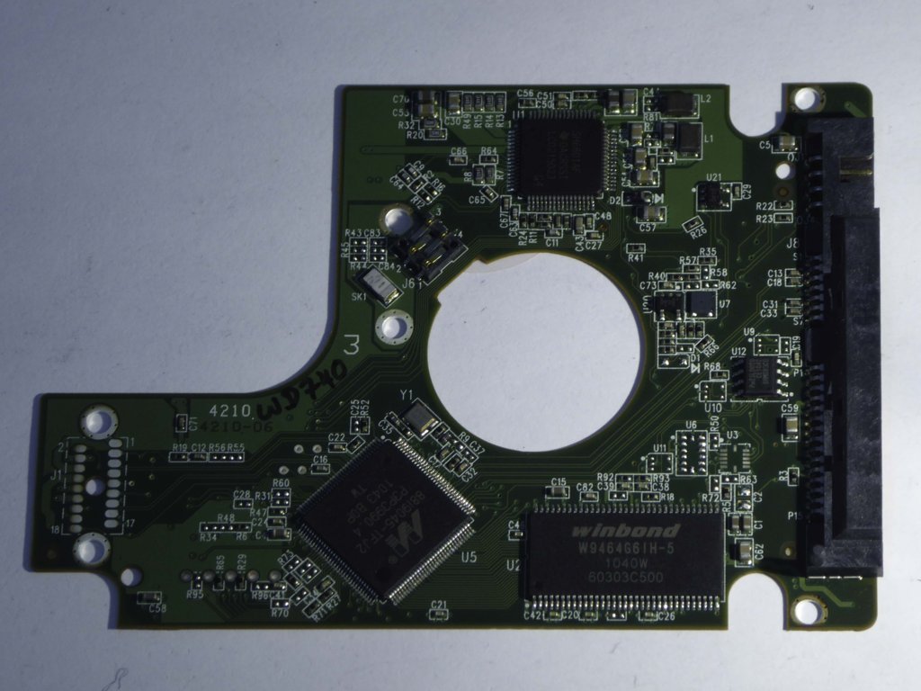 Western Digital WD5000BEVT-60A0RT0 2060-771672-004 REV A  PCB for Sale