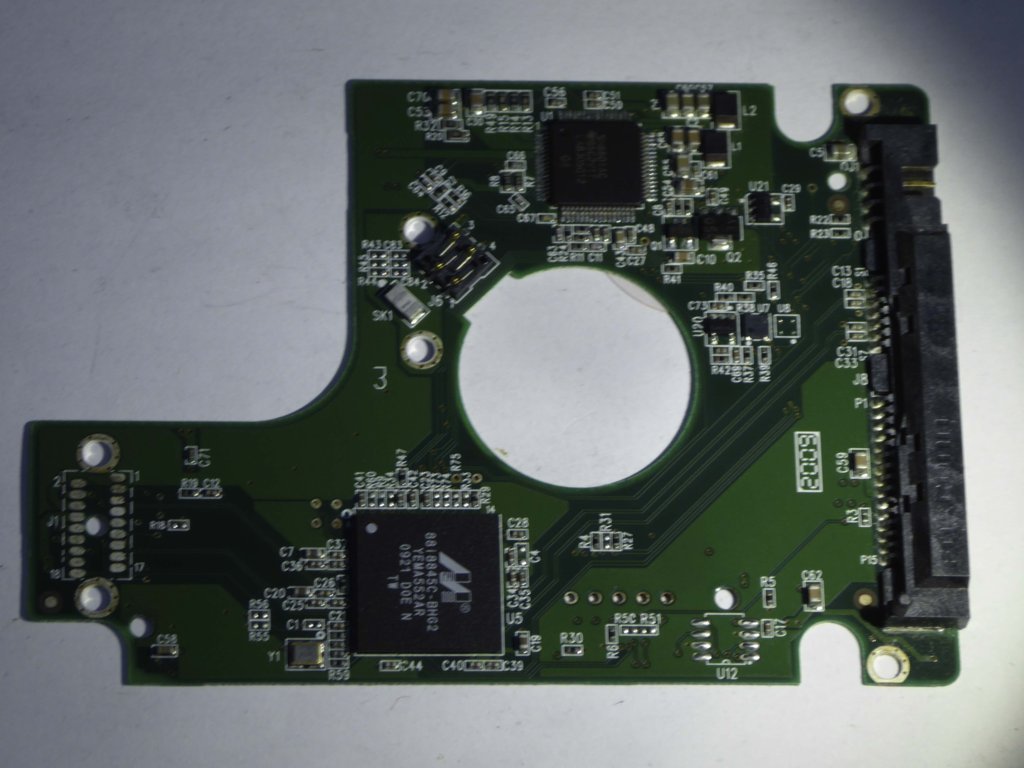 Western Digital WD5000BEVT-60ZAT1 2060-701572-002 REV A  PCB for Sale