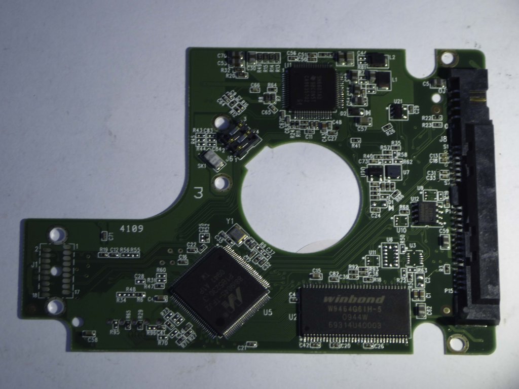 Western Digital WD5000BEVT-75A0RT0 2060-771672-001 REV P1  PCB for Sale