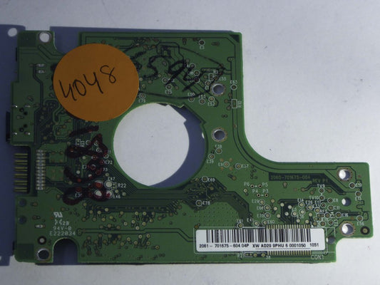 Western Digital WD5000BMVV-11GNW80 2060-701675-004 REV P1  PCB for Sale