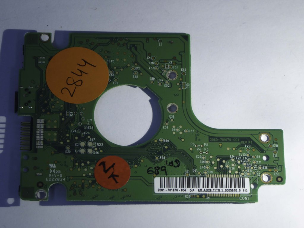 Western Digital WD5000BMVV-11GNWS0 2060-701675-004 REV P1  PCB for Sale