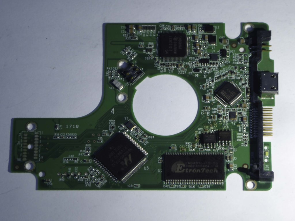 Western Digital WD5000BMVV-11GNWS0 2060-701675-004 REV P1  PCB for Sale