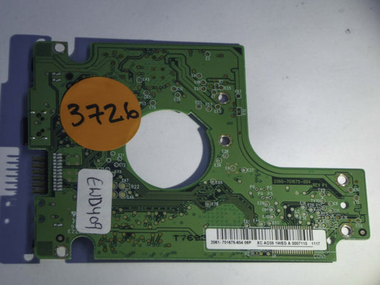 Western Digital WD5000BMVV-11GNWS0 2060-701675-004 REV P1  PCB for Sale