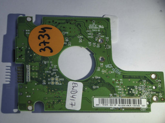 Western Digital WD5000BMVV-11GNWS0 2060-701675-004 REV P1  PCB for Sale