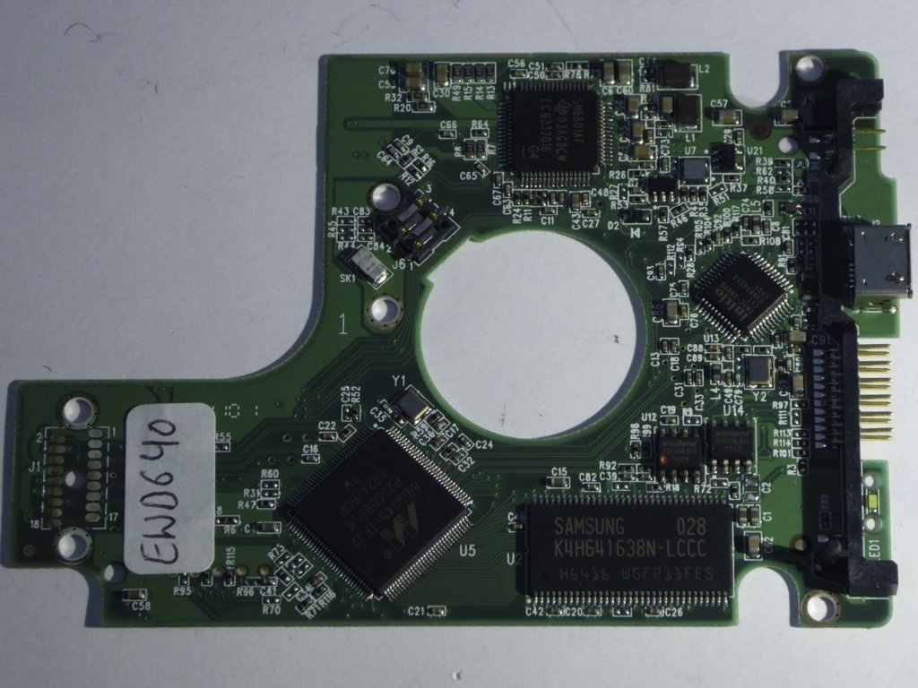 Western Digital WD5000BMVV-11GNWS0 2060-701675-004 REV P1  PCB for Sale