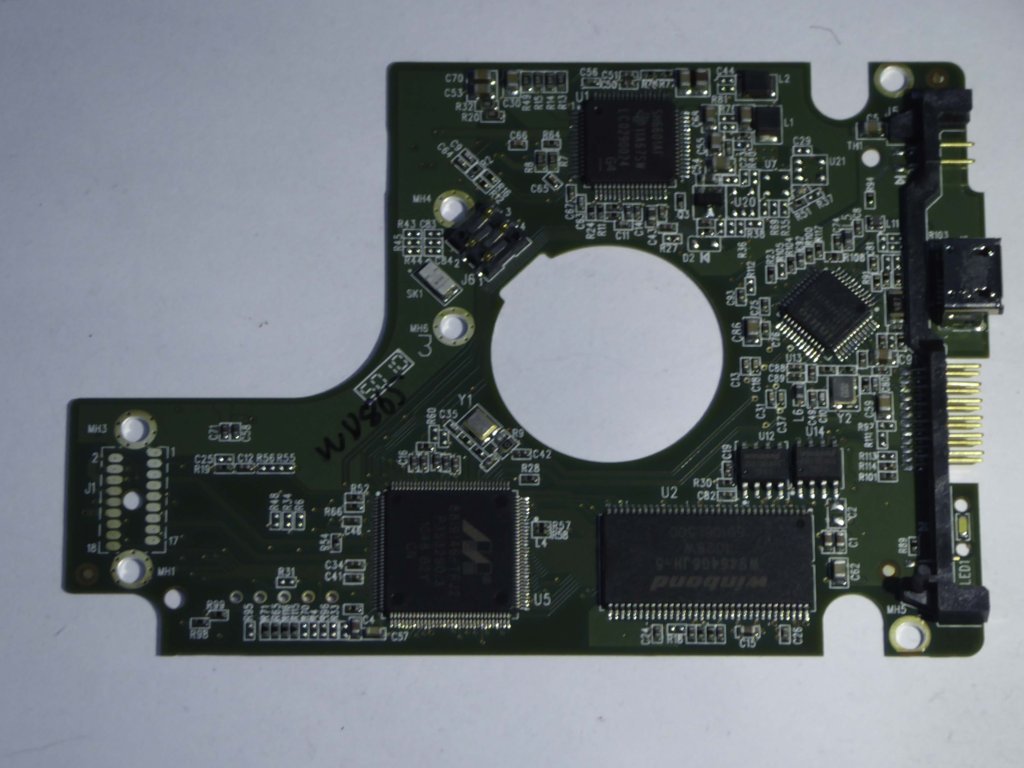 Western Digital WD5000BMVV-11SXZS1 2060-771754-000 REV P1  PCB for Sale