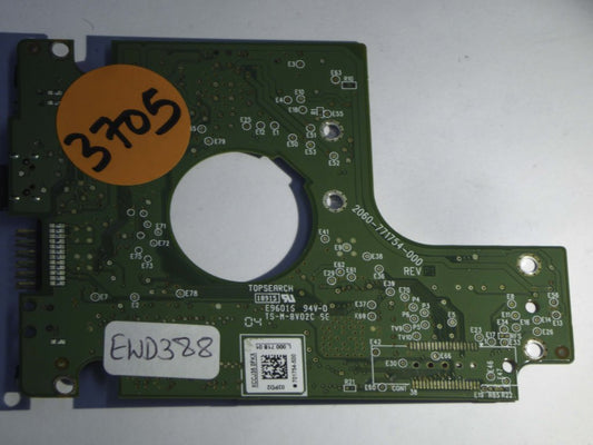 Western Digital WD5000BMVV-11SXZS1 2060-771754-000 REV P1  PCB for Sale