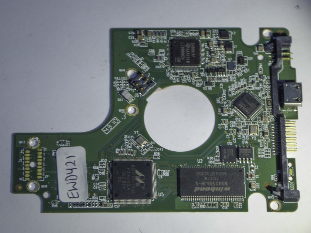Western Digital WD5000BMVV-11SXZS1 2060-771754-000 REV P1  PCB for Sale