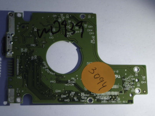Western Digital WD5000BMVW-11AJGS2 2060-771961-001 REV A  PCB for Sale