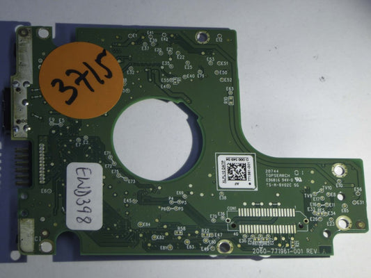 Western Digital WD5000BMVW-11AJGS2 2060-771961-001 REV A  PCB for Sale
