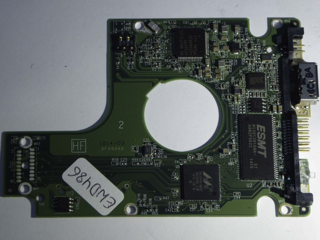 Western Digital WD5000BMVW-11AJGS3 2060-771961-001 REV A  PCB for Sale