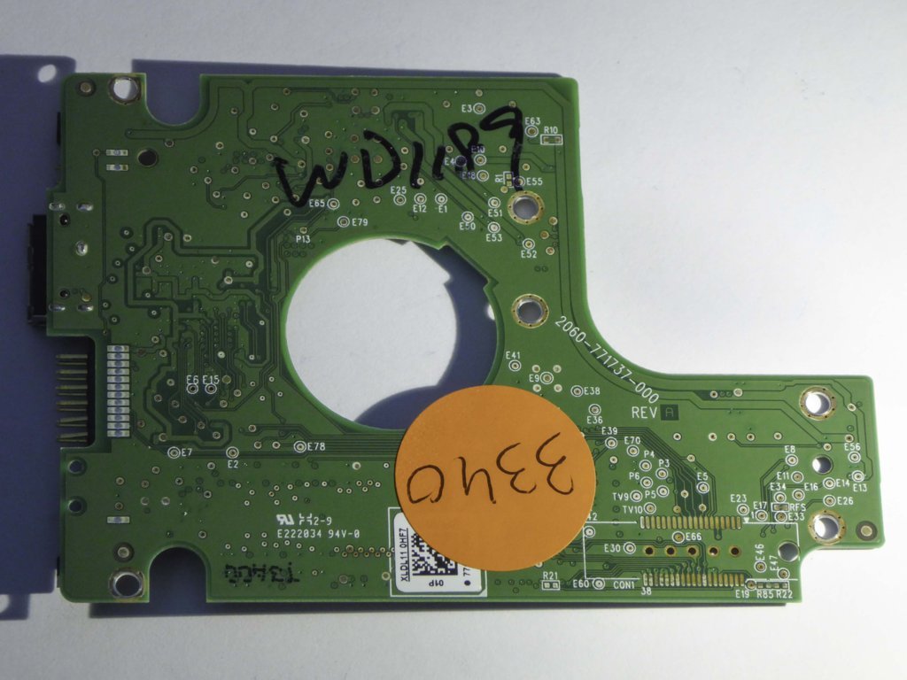 Western Digital WD5000BMVW-11AMCS0 2060-771737-000 REV A  PCB for Sale