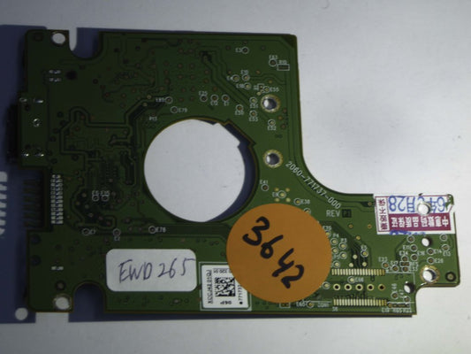 Western Digital WD5000BMVW-11AMCS0 2060-771737-000 REV P1  PCB for Sale
