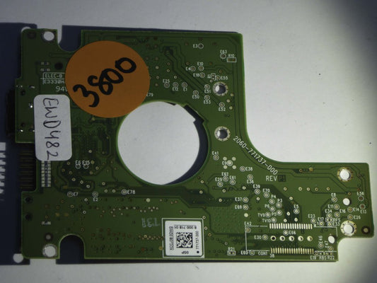 Western Digital WD5000BMVW-11AMCS0 2060-771737-000 REV P1  PCB for Sale
