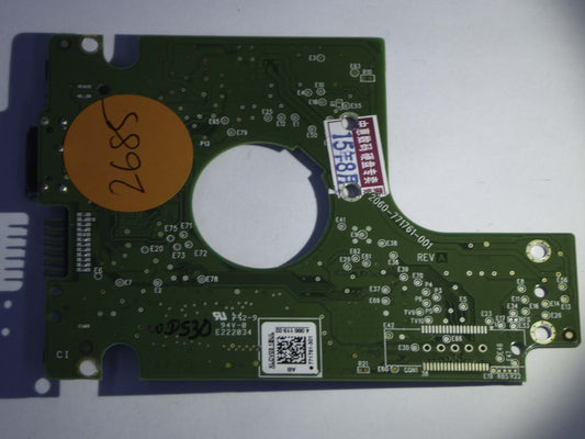 Western Digital WD5000BMVW-11AMCS2 2060-771761-001 REV A  PCB for Sale