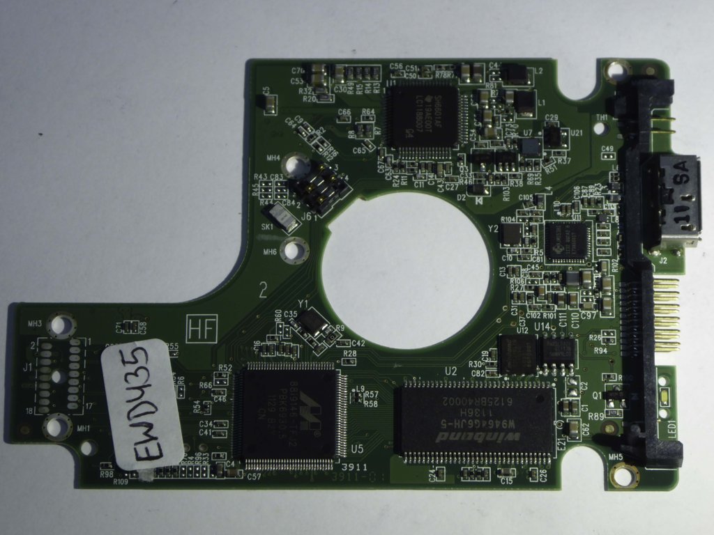 Western Digital WD5000BMVW-11AMCS2 2060-771761-001 REV A  PCB for Sale