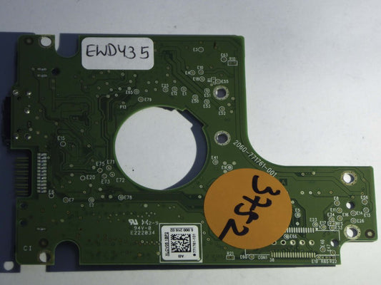 Western Digital WD5000BMVW-11AMCS2 2060-771761-001 REV A  PCB for Sale