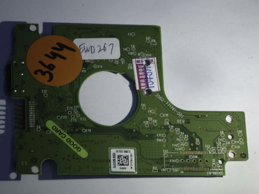 Western Digital WD5000BMVW-11AMCS2 2060-771761-001 REV P1  PCB for Sale