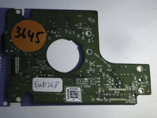 Western Digital WD5000BMVW-11AMCS2 2060-771761-001 REV P1  PCB for Sale