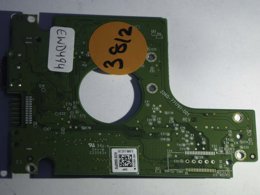 Western Digital WD5000BMVW-11AMCS2 2060-771761-001 REV P1  PCB for Sale