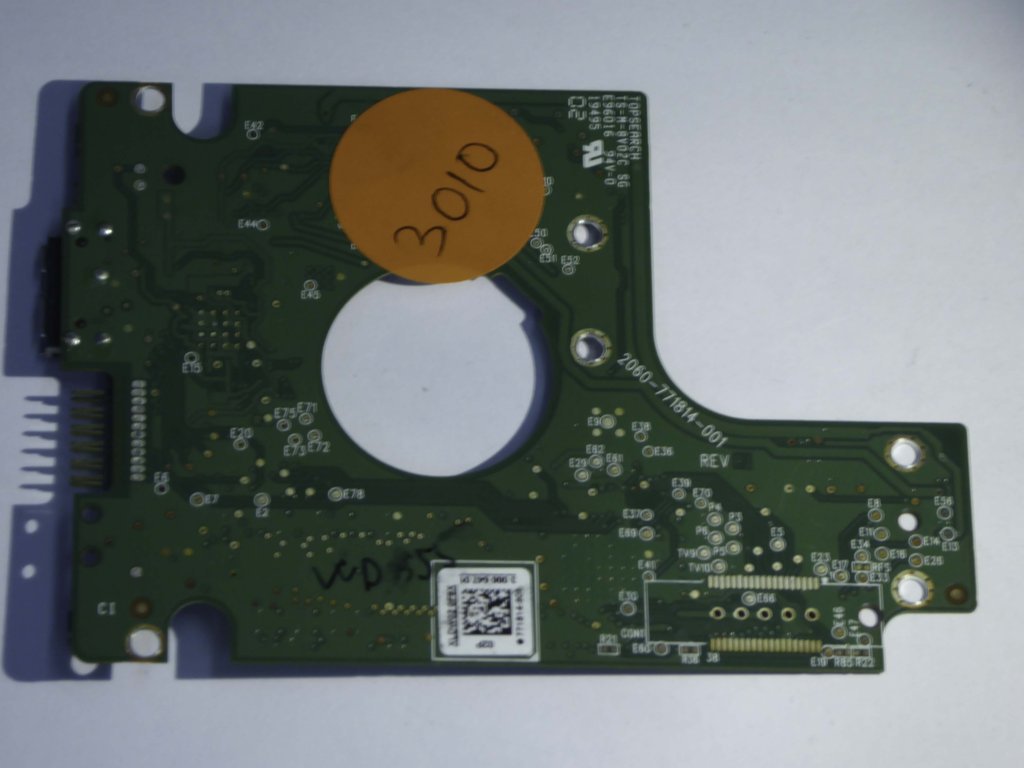 Western Digital WD5000BMVW-11AMCS4 2060-771814-001 REV P1  PCB for Sale