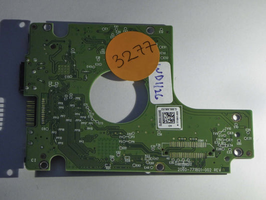 Western Digital WD5000BMVW-11S5XS0 2060-771801-002 REV A  PCB for Sale