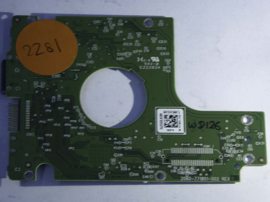 Western Digital WD5000BMVW-11S5XS1 2060-771801-002 REV A  PCB for Sale