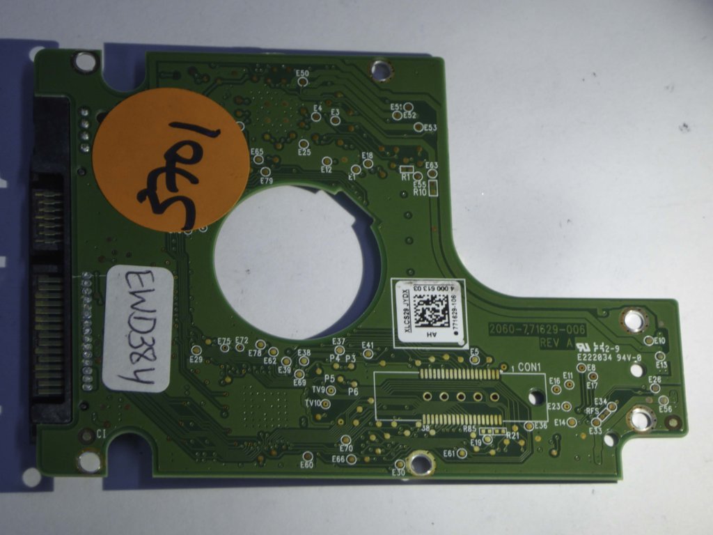 Western Digital WD5000BPKT-00PK4T0 2060-771629-006 REV A  PCB for Sale