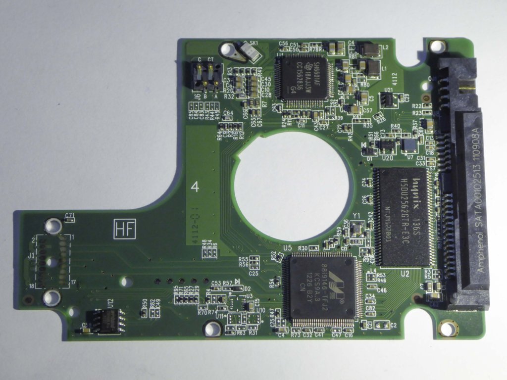 Western Digital WD5000BPKT-75PK4T0 2060-771629-006 REV A  PCB for Sale