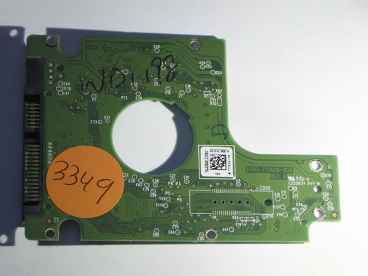 Western Digital WD5000BPKT-75PK4T0 2060-771629-006 REV A  PCB for Sale