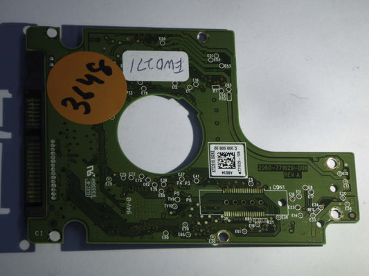 Western Digital WD5000BPKT-75PK4T0 2060-771629-006 REV A  PCB for Sale