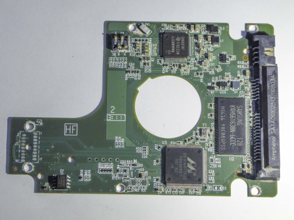 Western Digital WD5000BPKT-75PK4T0 2060-771629-006 REV P1  PCB for Sale
