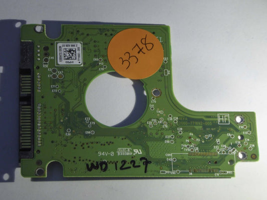 Western Digital WD5000BPVT-22HXZT1 2060-771692-005 REV A  PCB for Sale