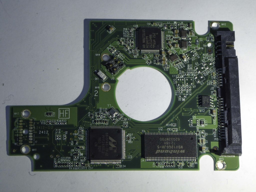 Western Digital WD5000BPVT-22HXZT3 2060-771820-000 REV A  PCB for Sale