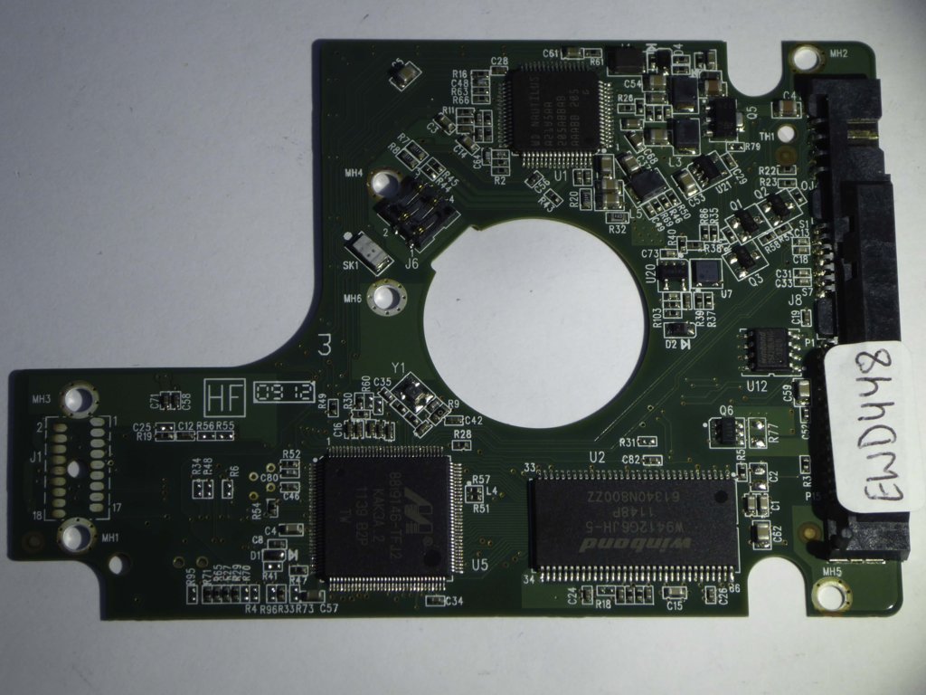 Western Digital WD5000BPVT-75HXZT3 2060-771820-000 REV A  PCB for Sale