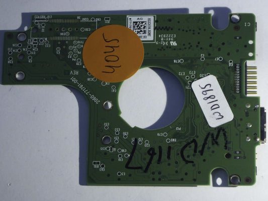 Western Digital WD5000KMVW-11ZSMS4 2060-771761-001 REV A  PCB for Sale