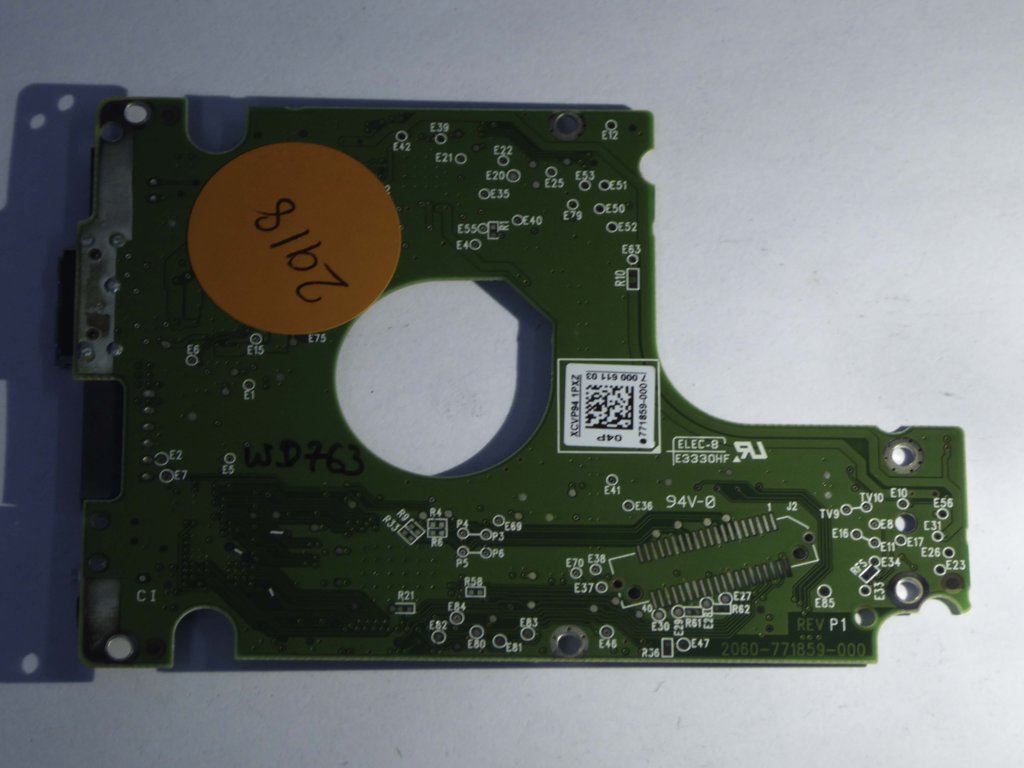 Western Digital WD5000LMVW-11CKRS0 2060-771859-000 REV P1  PCB for Sale