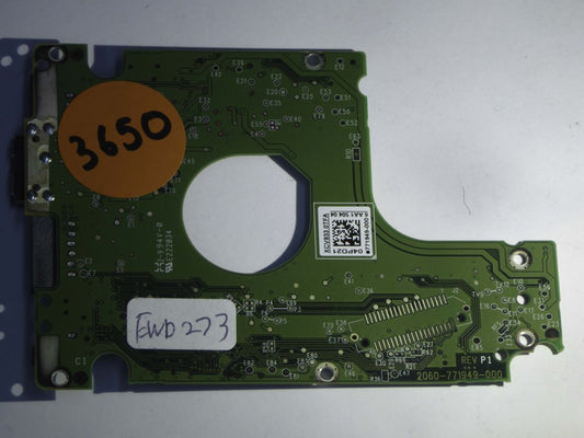 Western Digital WD5000LMVW-11VEDS0 2060-771949-000 REV P1  PCB for Sale
