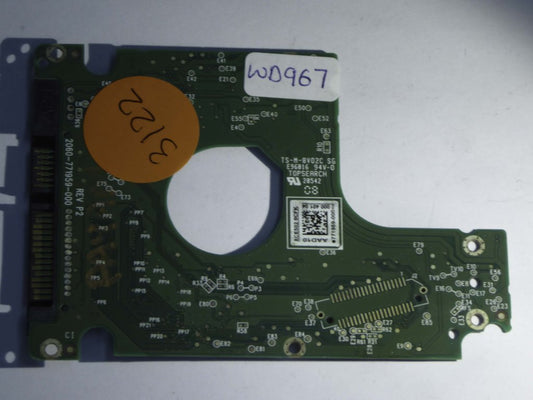 Western Digital WD5000LMVW-11VEDS0 2060-771959-000 REV P2  PCB for Sale