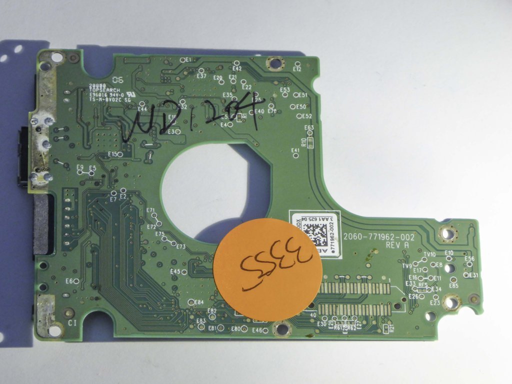 Western Digital WD5000LMVW-11VEDS0 2060-771962-002 REV A  PCB for Sale