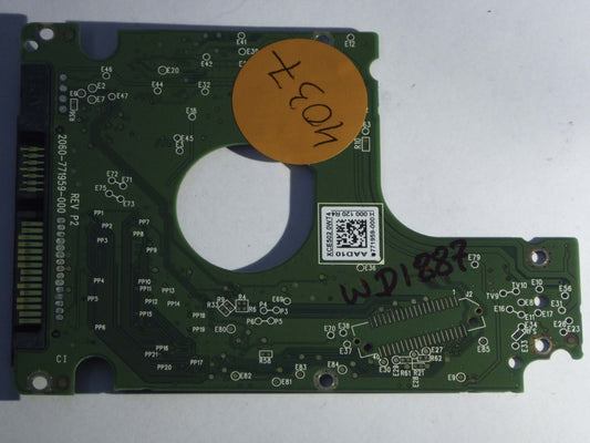 Western Digital WD5000LMVW-11VEDS3 2060-771959-000 REV P2  PCB for Sale