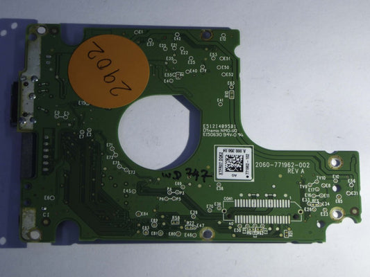 Western Digital WD5000LMVW-11VEDS3 2060-771962-002 REV A  PCB for Sale