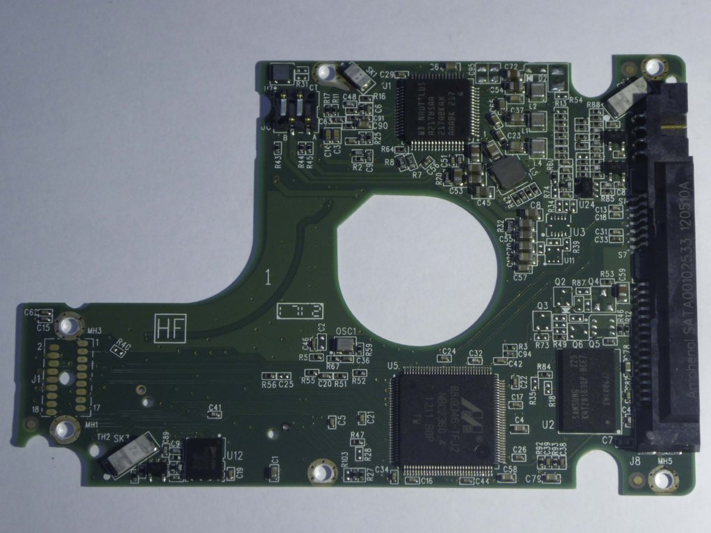 Western Digital WD5000LPVT-08G33T1 2060-771852-004 REV P1  PCB for Sale