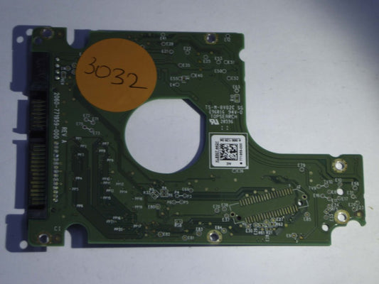 Western Digital WD5000LPVX-60V0TT0 2060-771959-000 REV A  PCB for Sale