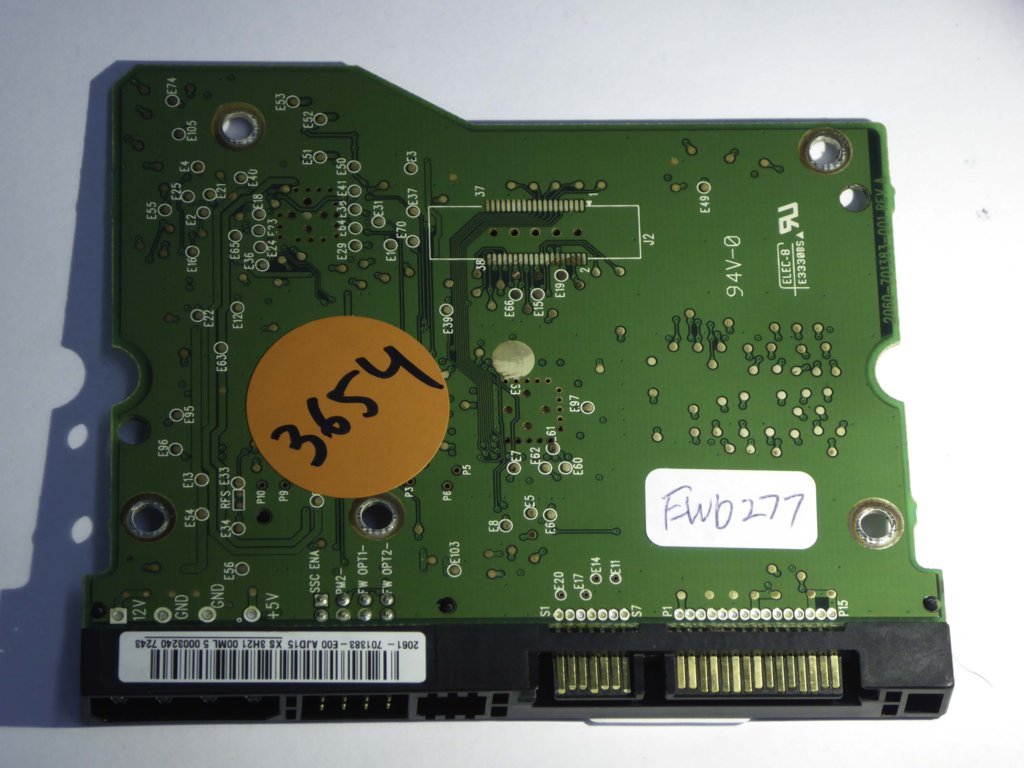 Western Digital WD5000YS-01MPB1 2060-701383-001 REV A  PCB for Sale